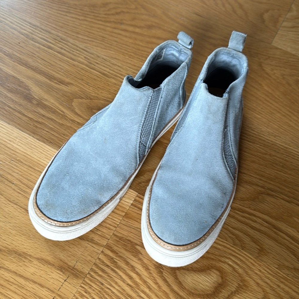 Toms Womens Bryce High Sneakers Shoes, Casual, size 8, grey suede